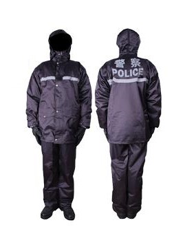警用蓝雨衣