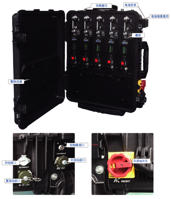 便携式无人机拦截设备 ZFY-WLT1